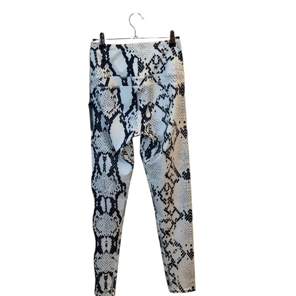 Savvi Fit Khali Leggings Python Print ActiveWear Training Yoga Pants- M- NWT - Picture 3 of 9